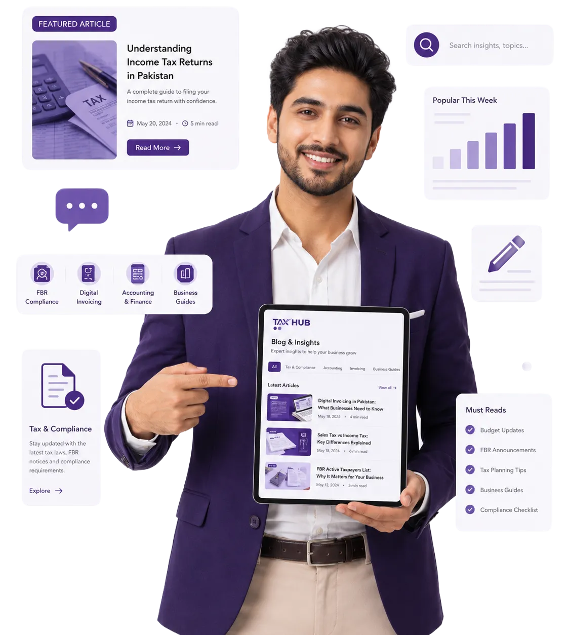 TaxHub blog and insights: featured tax articles, compliance topics, and must-reads